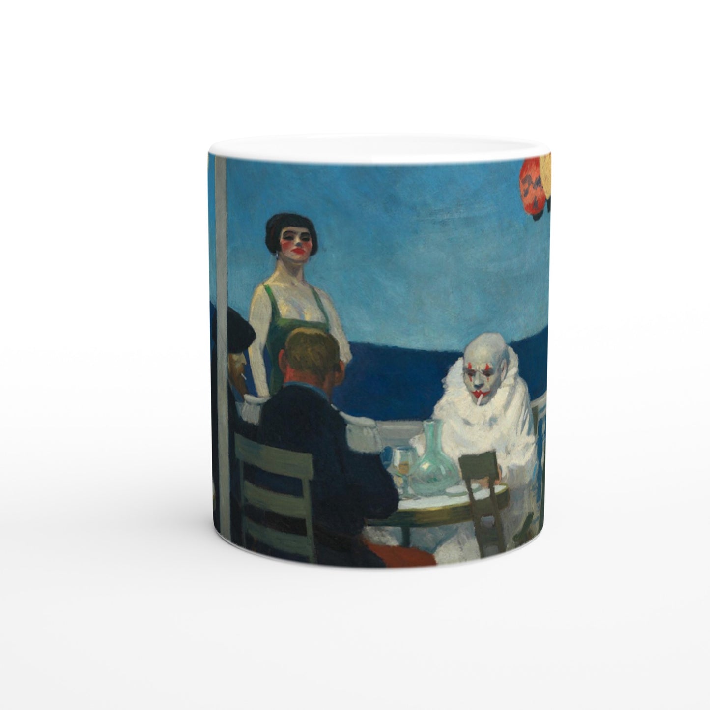 Soir Bleu by Edward Hopper Ceramic Mug