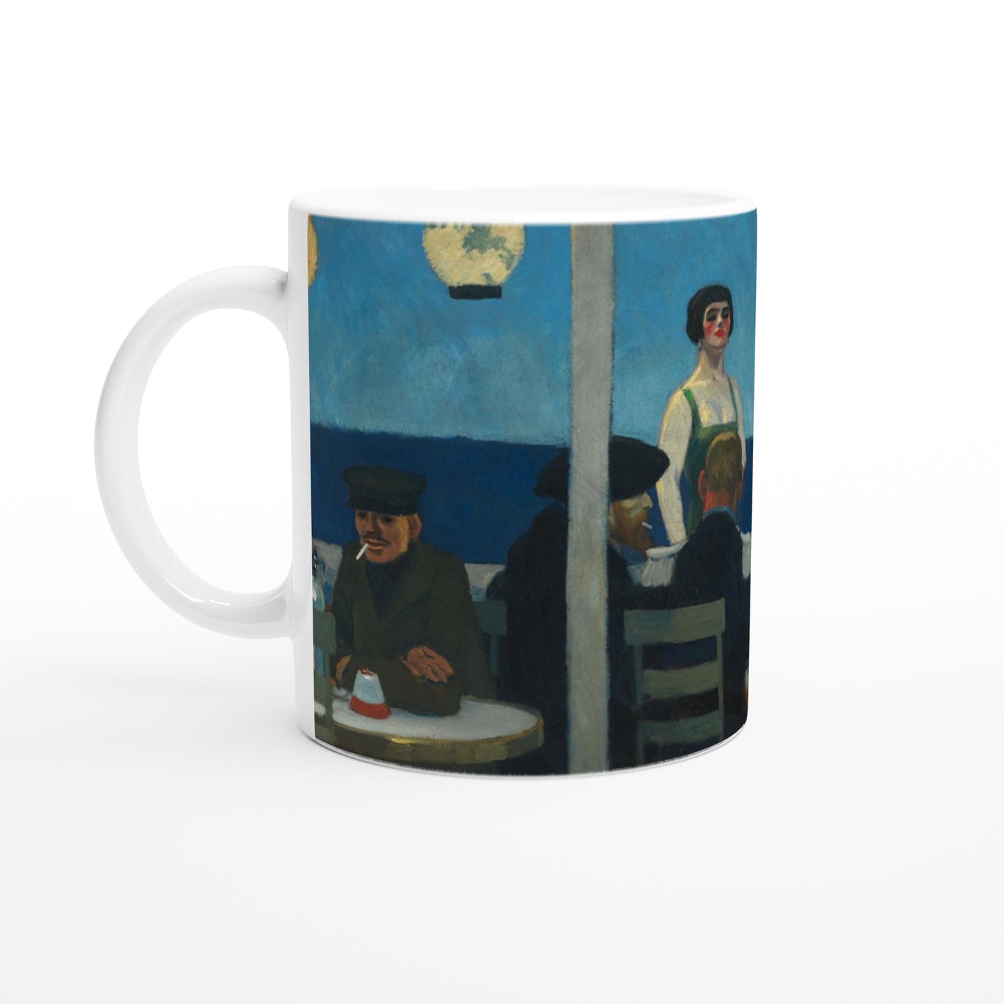 Soir Bleu by Edward Hopper Ceramic Mug