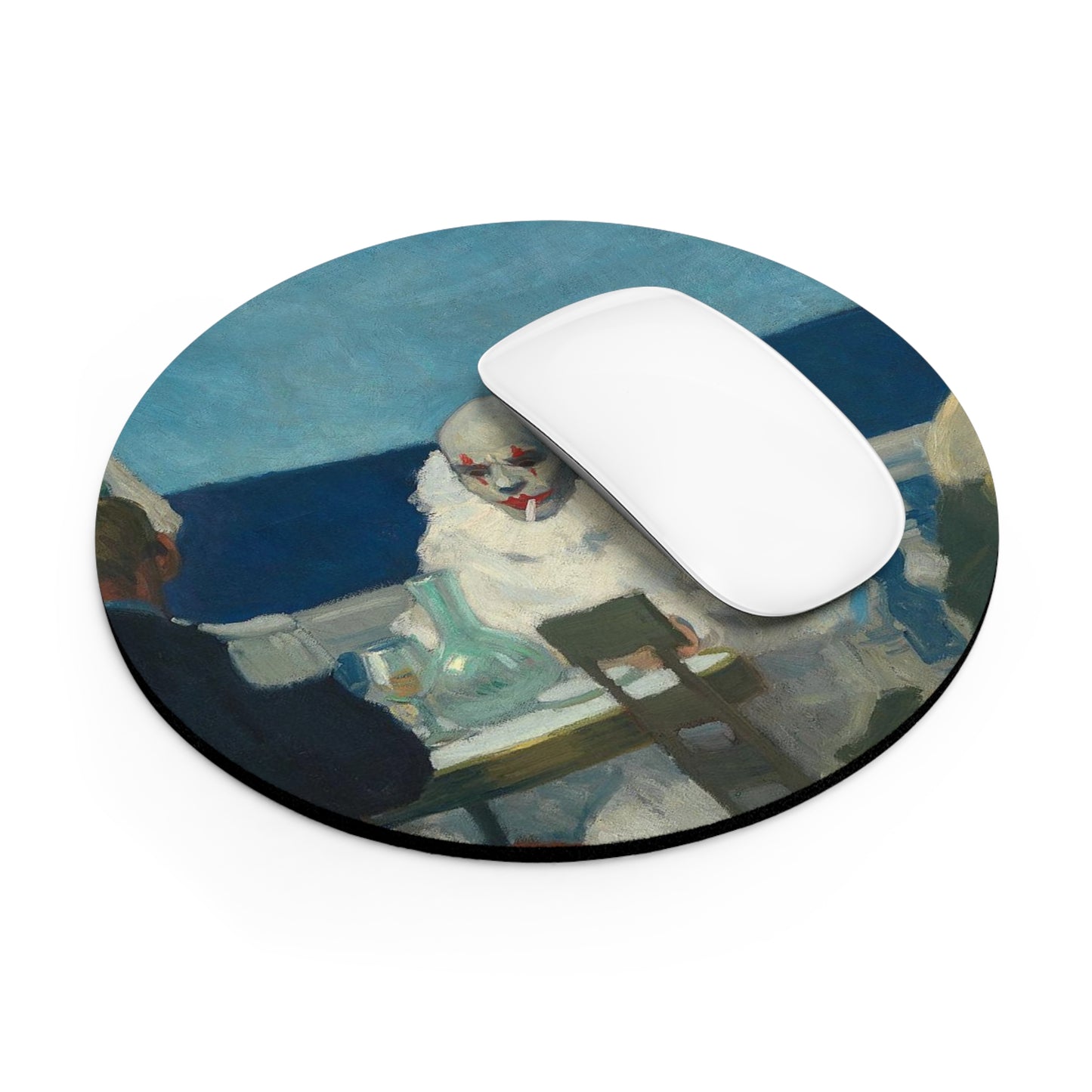Soir Bleu by Edward Hopper (1914) Mouse Pad